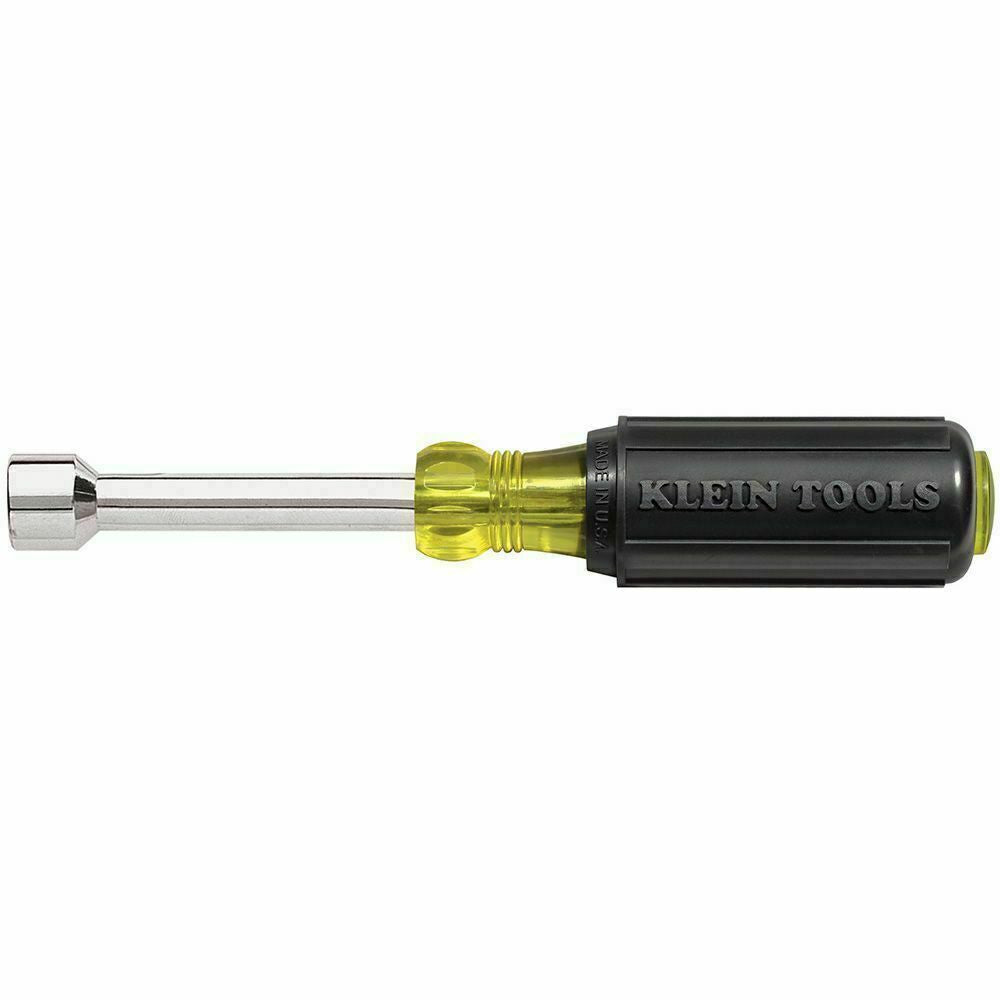 Klein Tools 630-9-16 9/16 Inch Nut Driver - 4 Inch Hollow-Shaft