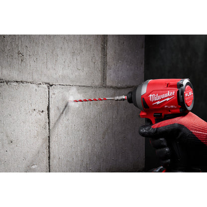 Milwaukee SHOCKWAVE 48-20-9097 7pc SHOCKWAVE Impact Duty Carbide Hammer Drill Bit Concrete Screw Install Set