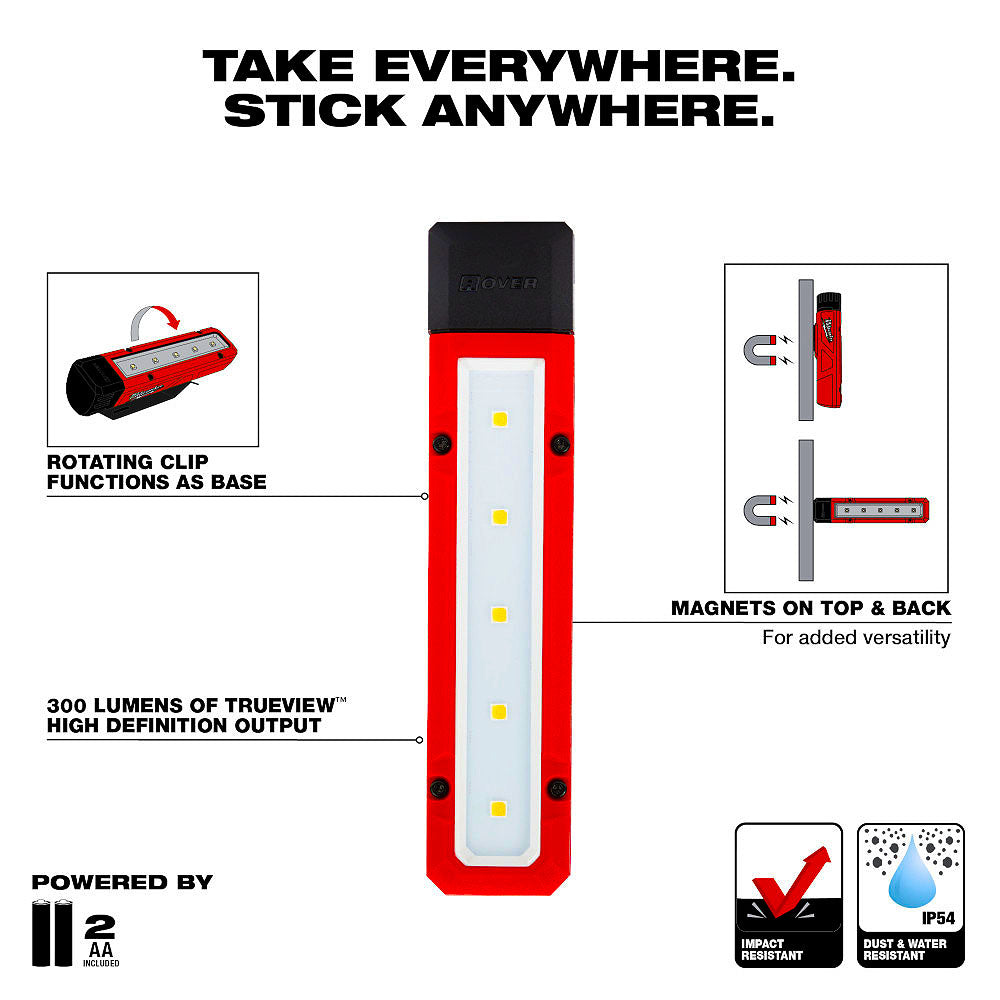 Milwaukee ROVER 300-Lumen LED Magnetic Flood Light