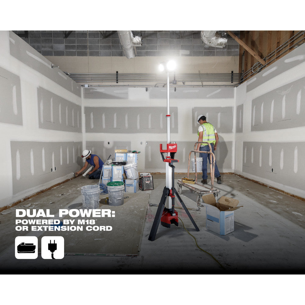 Milwaukee 2136-20 M18 ROCKET Cordless 6000lm Tower Light / Charger (Tool Only)