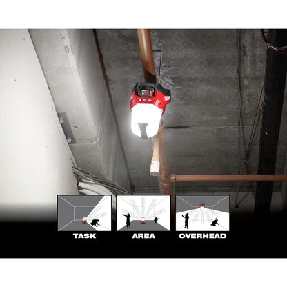 Milwaukee 2144-20 M18 RADIUS LED Compact Site Light with Flood Mode (Tool Only)
