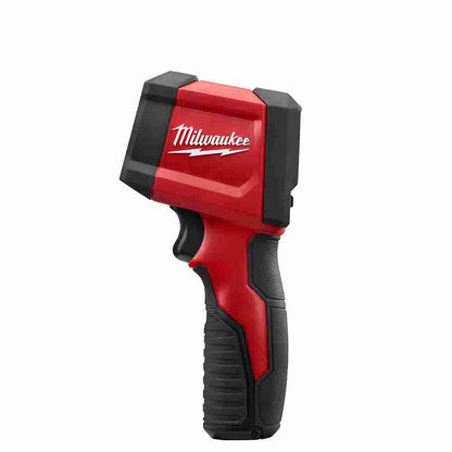 Milwaukee 2267-20 10:1 Infrared Temp-Gun showing side angle