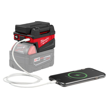 Milwaukee 2359-20 M18 ROVER LED Compact Folding Flood Light with USB Charging (Tool Only)