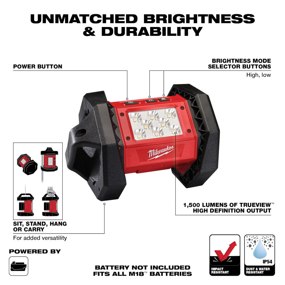 Milwaukee 2361-20 M18 ROVER LED Flood Light (Tool Only)