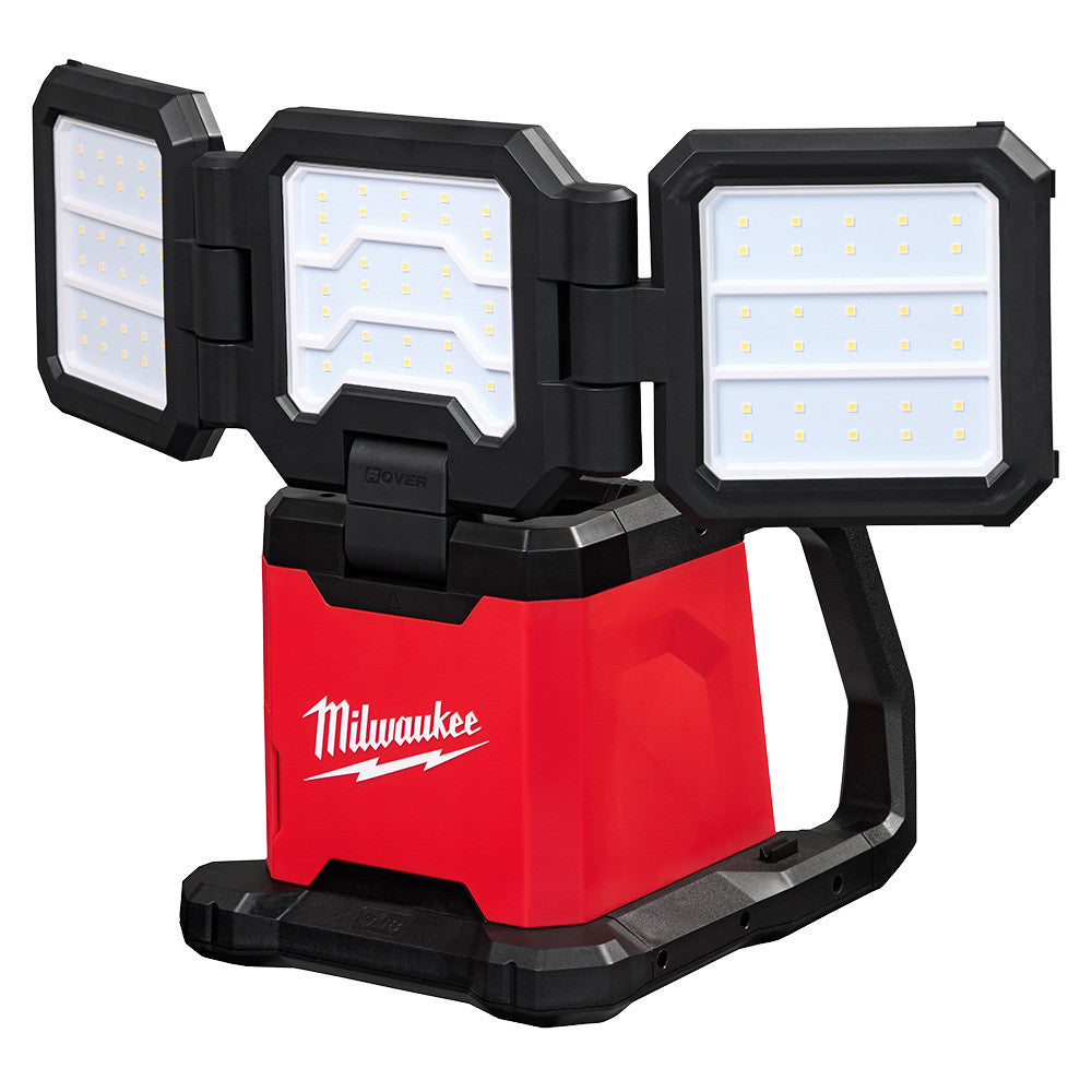 Milwaukee 2368-20 M18 ROVER 4500 Lumen Dual Power Triple-Panel Flood & Area Light (Tool Only)