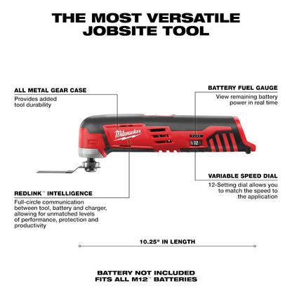 Milwaukee 2426-20 M12 Multi-Tool (Tool Only)