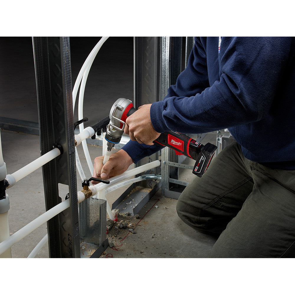 Milwaukee 2432-22 M12 Cordless 3/8 Inch - 1 Inch ProPEX Expansion Tool Kit
