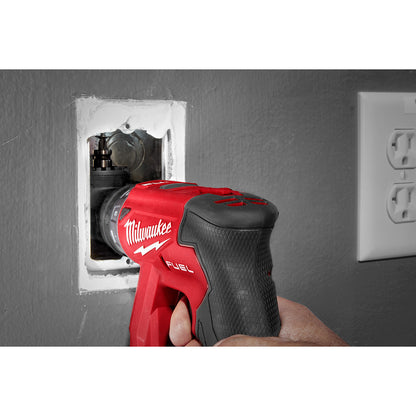 Milwaukee 2505-20 M12 FUEL Brushless 4-In-1 Installation 3/8 inch Drill Driver using the Right Angle Attachment (battery and bits sold separately)