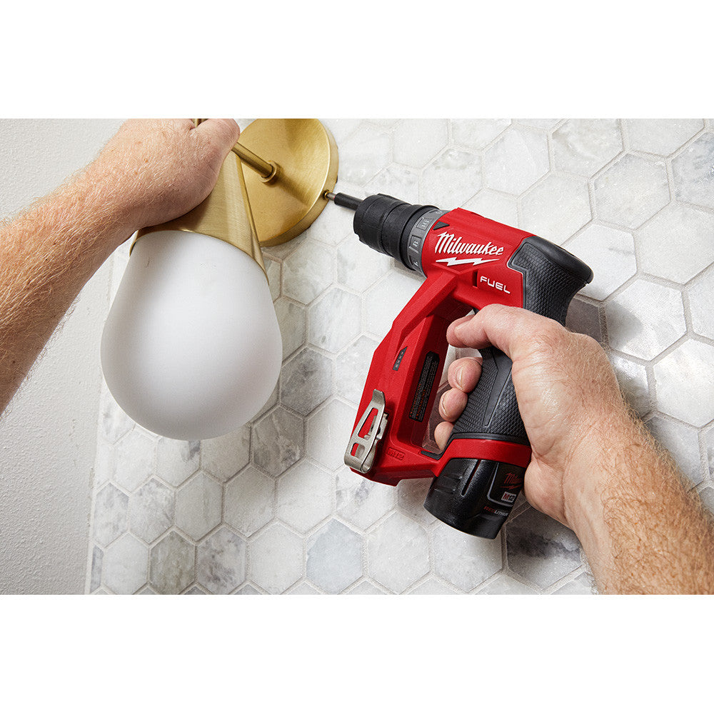 Milwaukee 2505-20 M12 FUEL Brushless 4-In-1 Installation 3/8 inch Drill Driver (Tool Only)