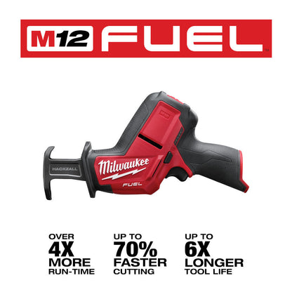 Milwaukee 2520-20 M12 FUEL Brushless HACKZALL Reciprocating Saw (Tool Only)