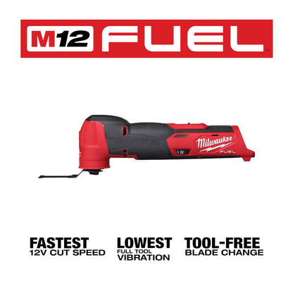 Milwaukee 2526-20 M12 FUEL Brushless Oscillating Multi-Tool (Tool Only)