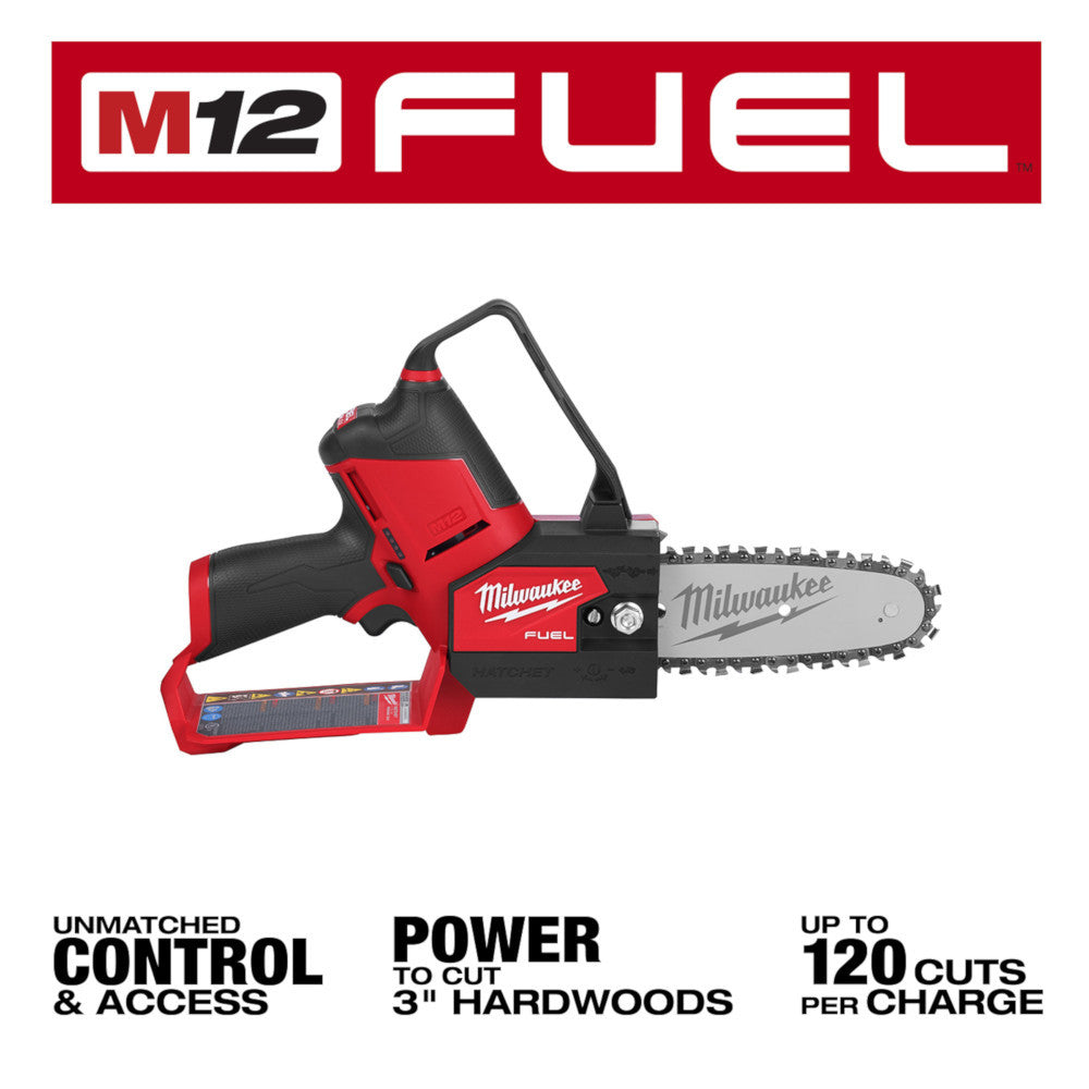 Milwaukee 2527-20 M12 FUEL Brushless HATCHET 6 inch Pruning Saw (Tool-Only)