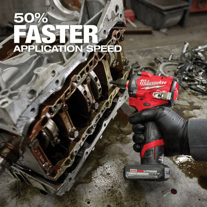 Milwaukee 2562-20 M12 FUEL Cordless Brushless 3/8 Inch Stubby Impact Wrench (Tool Only)