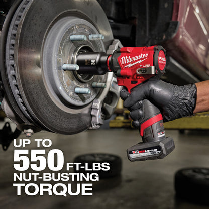 Milwaukee 2563-20 M12 FUEL Cordless Brushless 1/2 Inch Stubby Impact Wrench (Tool Only)