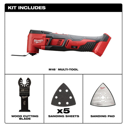 Milwaukee 2626-20 M18 Multi-Tool (Tool Only)