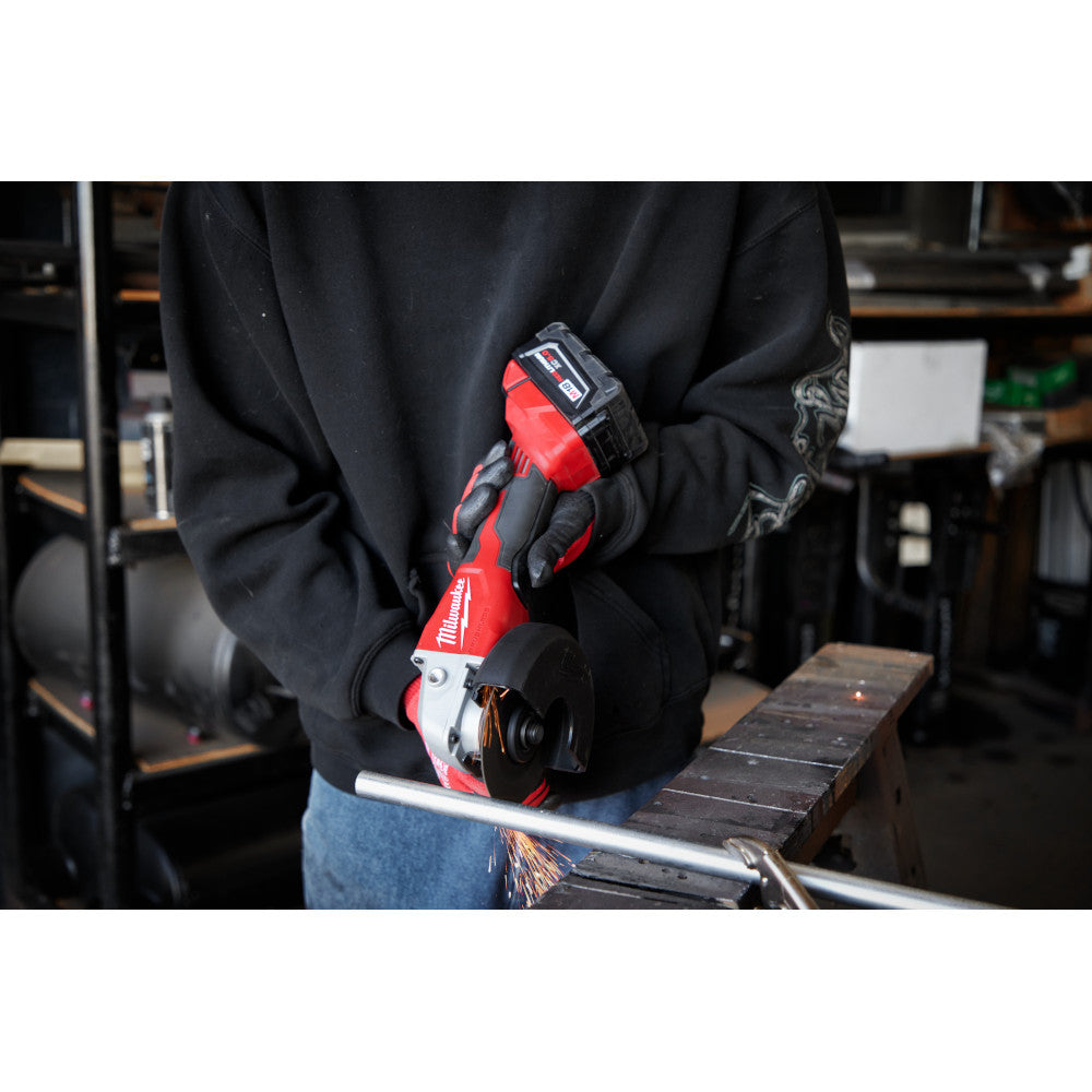 Milwaukee 2686-20 M18 Cordless Brushless 4-1/2 inch / 5 inch Cut-Off Grinder - Paddle Switch (Tool Only)