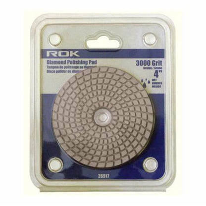 ROK 4 in Diamond Polishing Pad - 3000 Grit