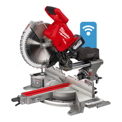 Milwaukee 2739-21HD M18 FUEL Cordless Brushless 12 Inch Dual Bevel Sliding Compound Mitre Saw with ONE-KEY Kit