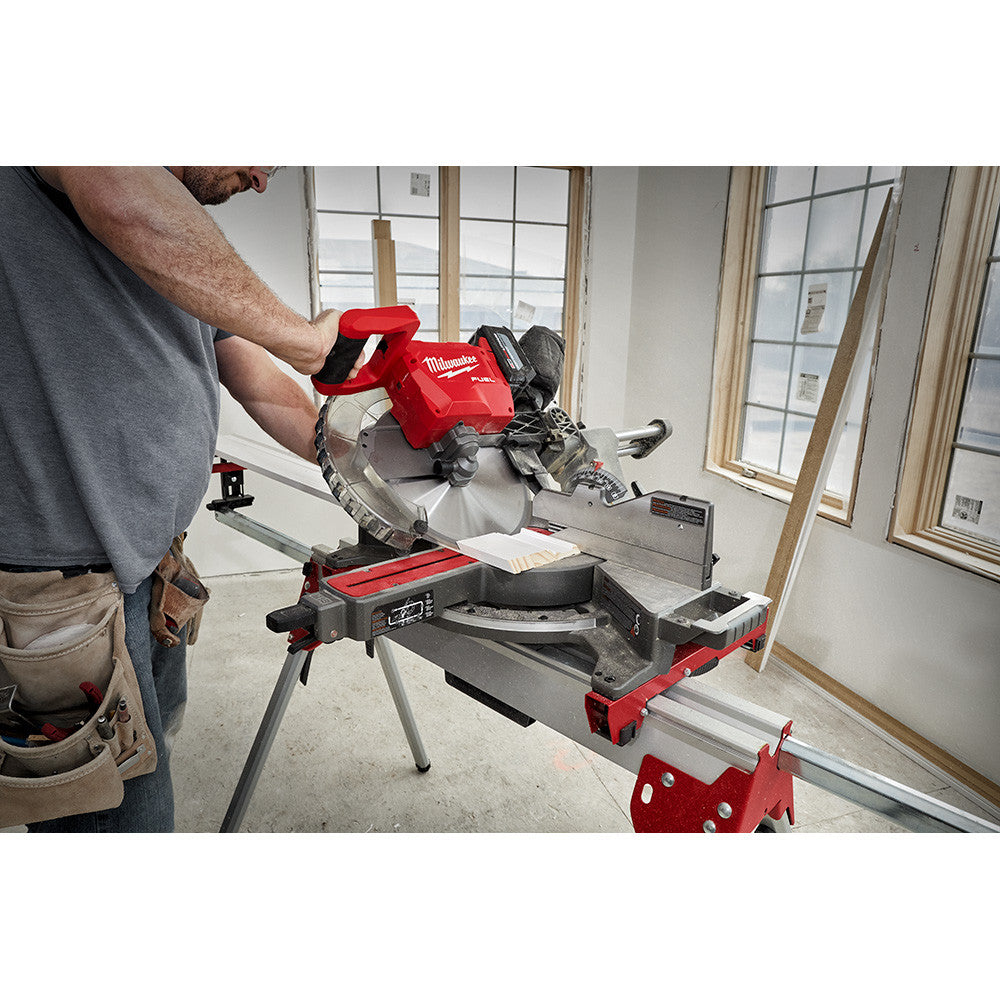 Milwaukee 2739-21HD M18 FUEL Cordless Brushless 12 Inch Dual Bevel Sliding Compound Mitre Saw with ONE-KEY Kit