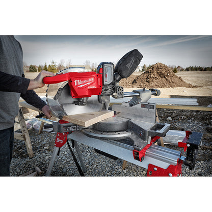 Milwaukee 2739-21HD M18 FUEL Cordless Brushless 12 Inch Dual Bevel Sliding Compound Mitre Saw with ONE-KEY Kit