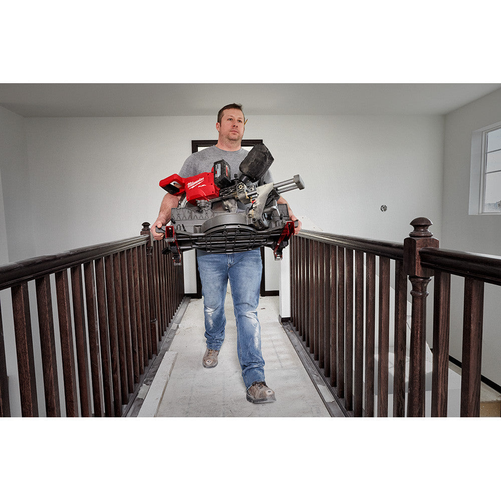 Milwaukee 2739-20 M18 FUEL Cordless Brushless 12 inch Dual Bevel Sliding Compound Miter Saw with ONE-KEY (Tool Only)