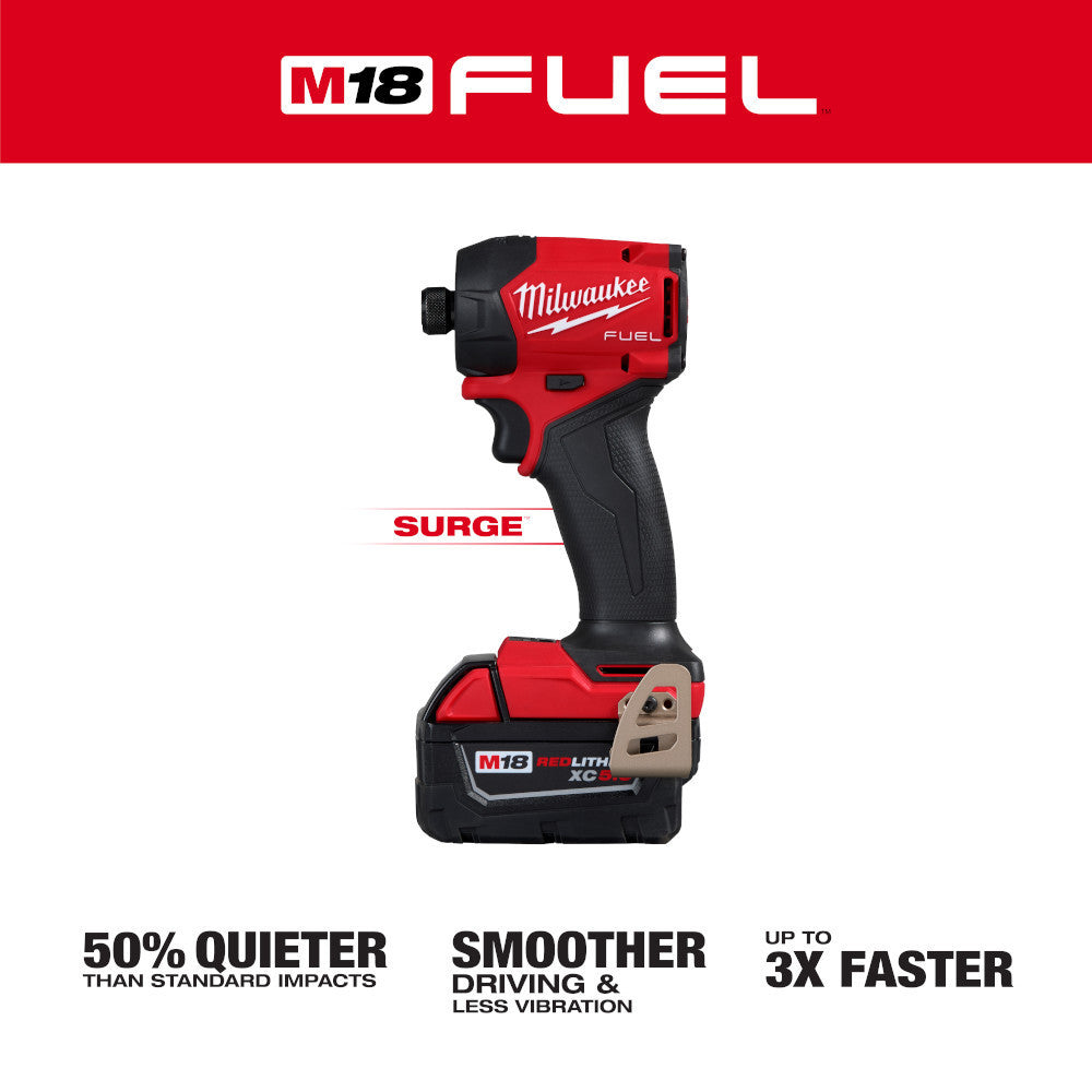 Milwaukee 2761-20 M18 FUEL SURGE Cordless Brushless 1/4in Hex Hydraulic Driver (Tool Only)