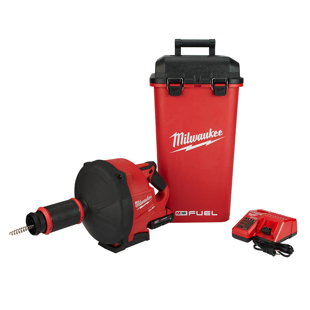 Milwaukee 2772A-21 M18 FUEL Cordless Drain Cleaning Snake Auger with CABLE DRIVE Kit