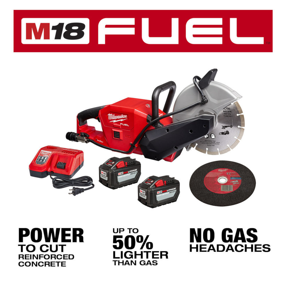 Milwaukee 2786-22HD M18 FUEL 9 Cut-Off Saw with ONE-KEY Kit