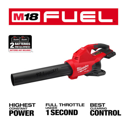 Milwaukee 2824-20 M18 FUEL Cordless Brushless Dual Battery Blower (Tool Only)