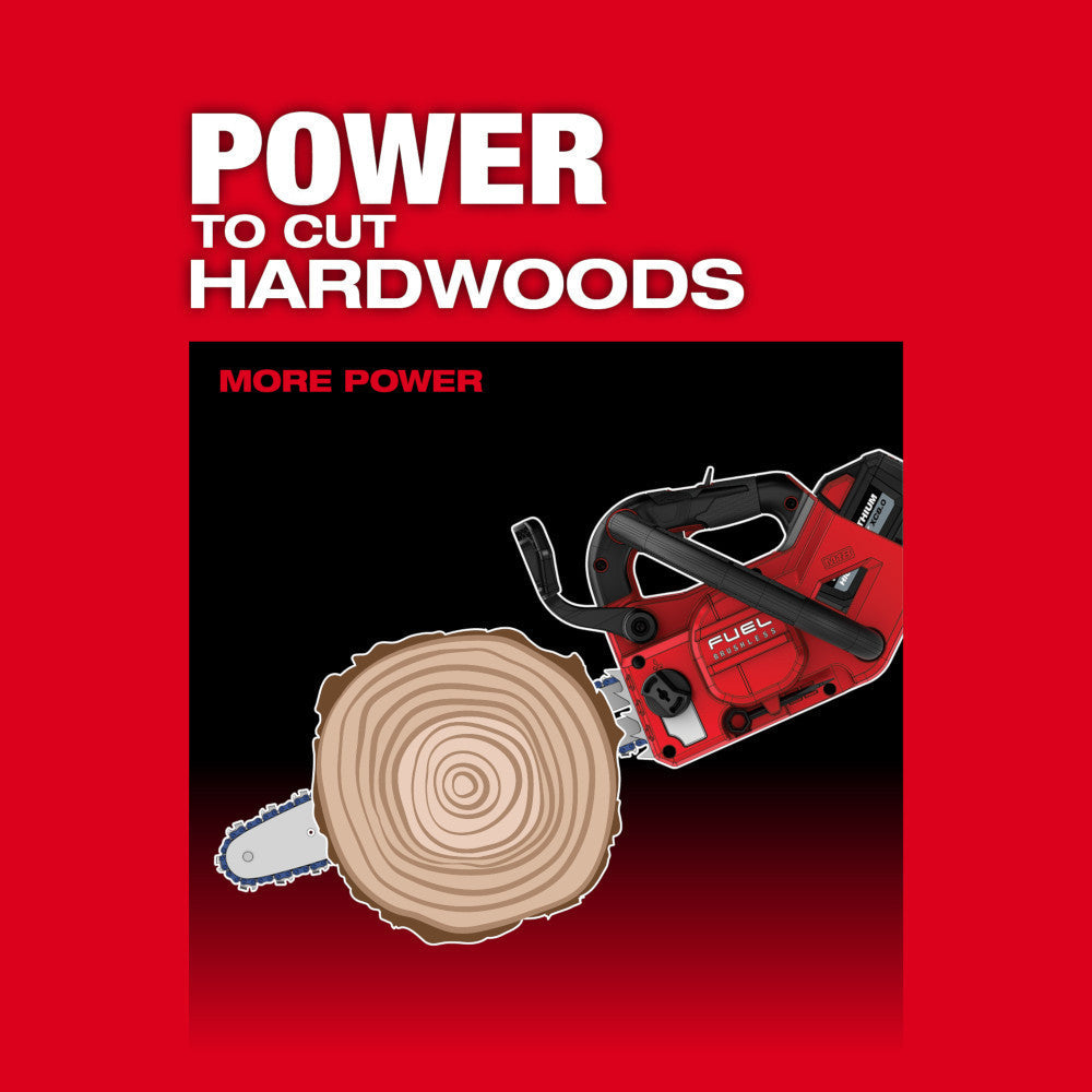 Milwaukee 2826-20T M18 FUEL Cordless Brushless 14 inch Top Handle Chainsaw