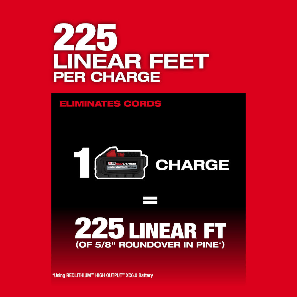 Milwaukee 2838-20 M18 FUEL 18V 1/2 inch Cordless Brushless Router (Tool Only)