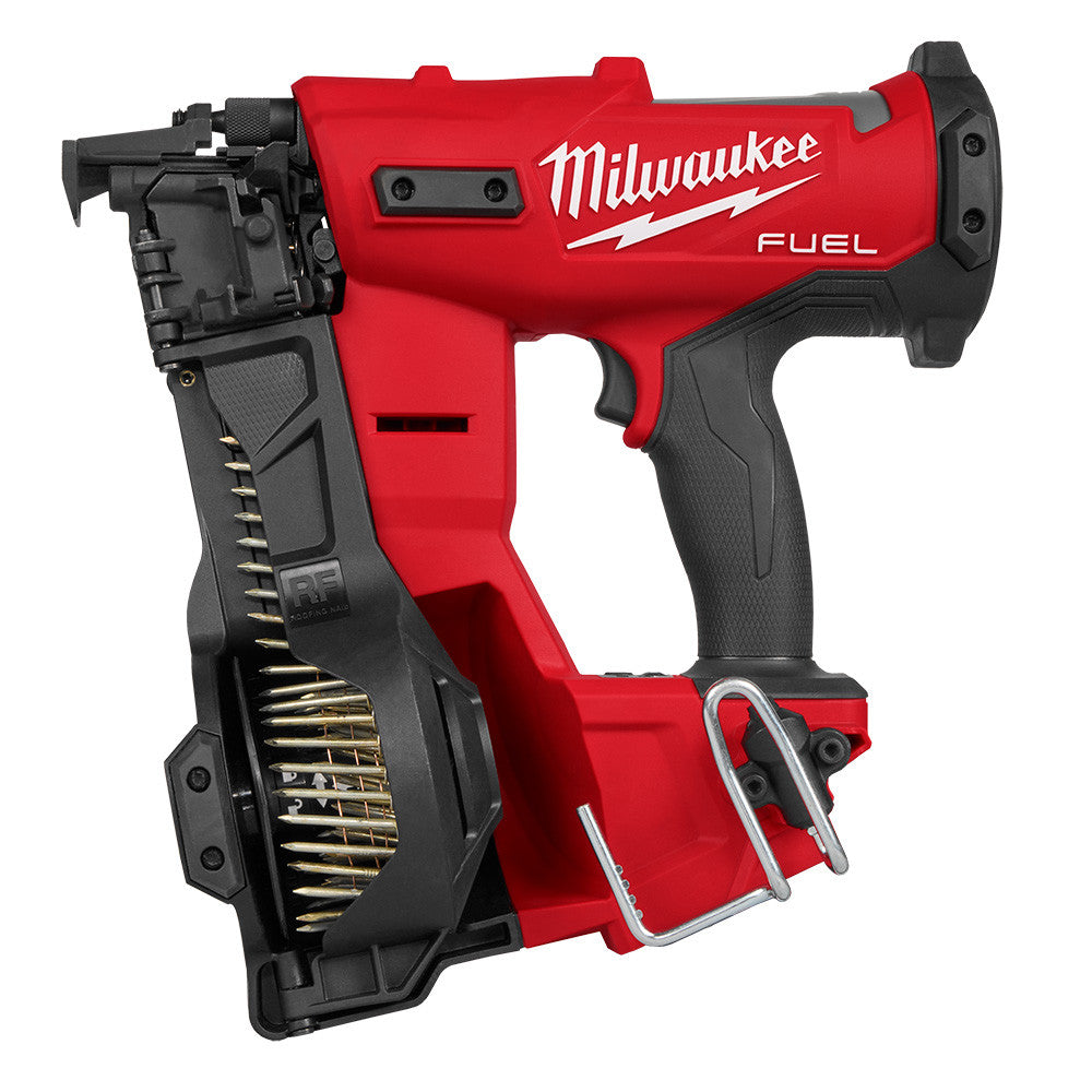 Milwaukee 2909-20 M18 FUEL Cordless Brushless Coil Roofing Nailer (Tool Only)