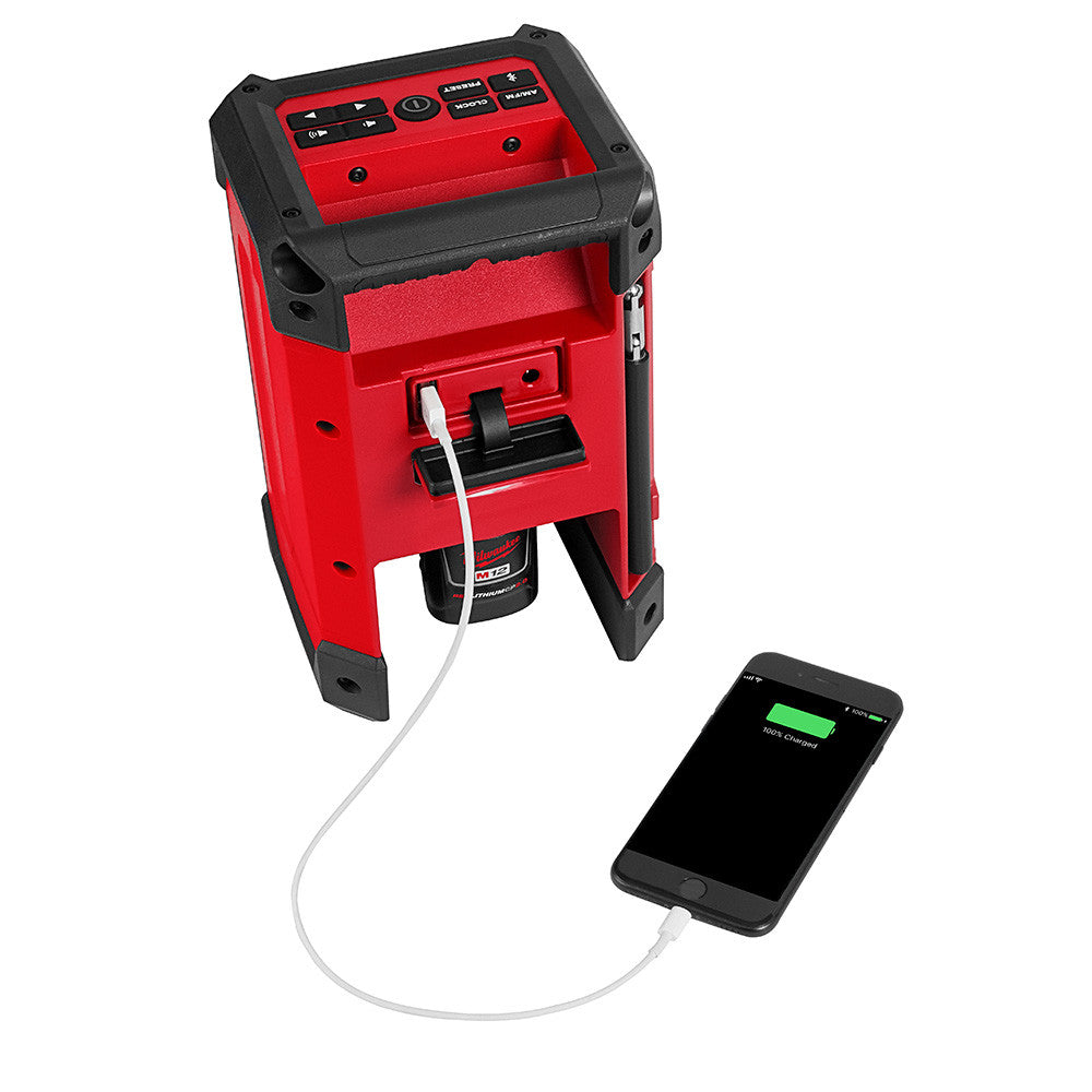 Milwaukee 2951-20 M12 Radio + Charger (Tool Only)