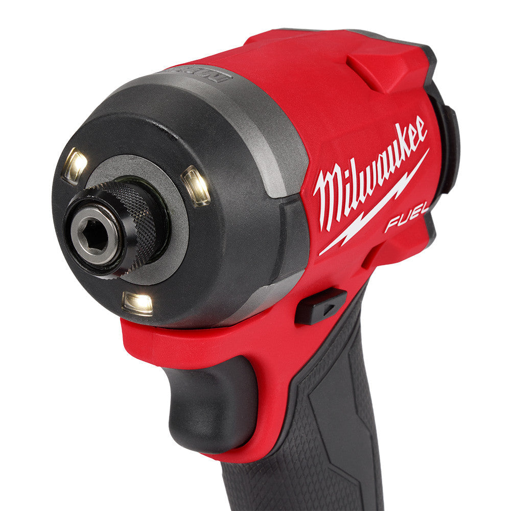 Milwaukee 2953-22 M18 FUEL Cordless Brushless 1/4 Inch Hex Impact Driver Kit