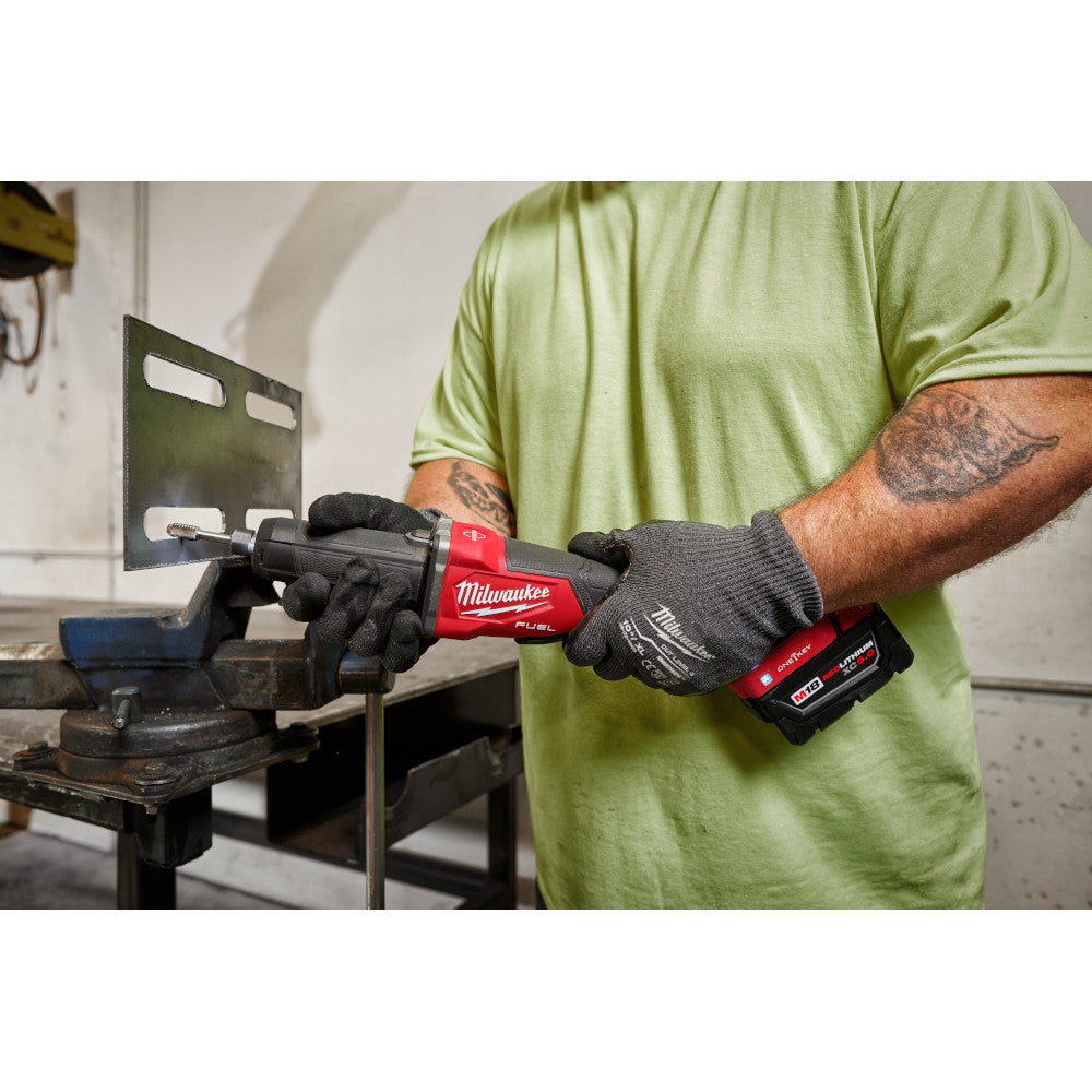 Milwaukee 2984-20 M18 FUEL Cordless Brushless Variable Speed Braking Die Grinder with Paddle Switch (Tool Only)