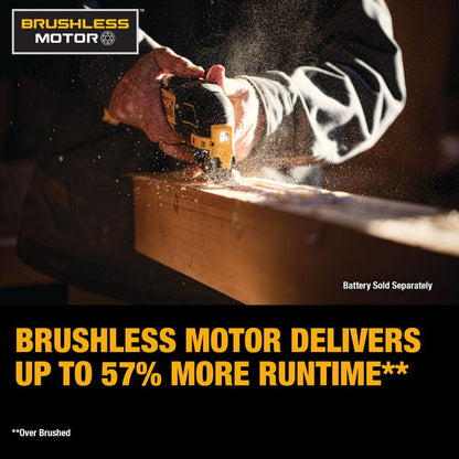 DeWalt DCS354B Atomic 20V MAX Brushless Cordless Oscillating Multi-Tool (Tool Only)
