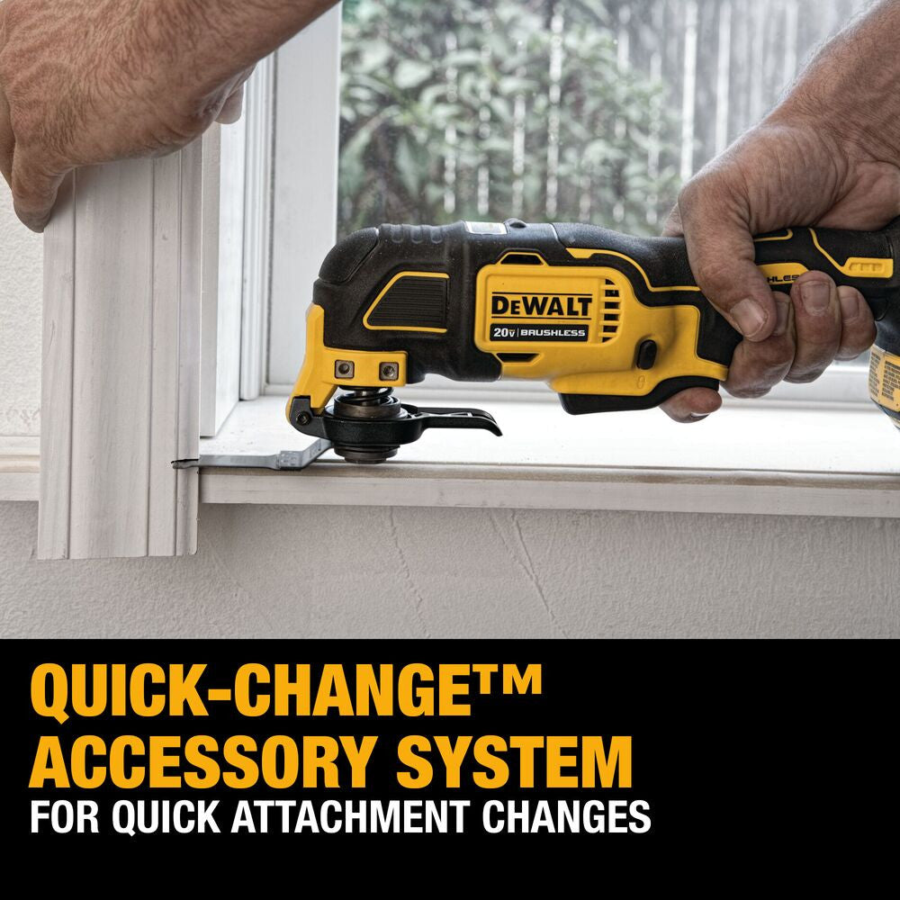 DeWalt DCS354B Atomic 20V MAX Brushless Cordless Oscillating Multi-Tool (Tool Only)