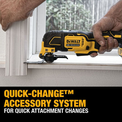 DeWalt DCS354B Atomic 20V MAX Brushless Cordless Oscillating Multi-Tool (Tool Only)