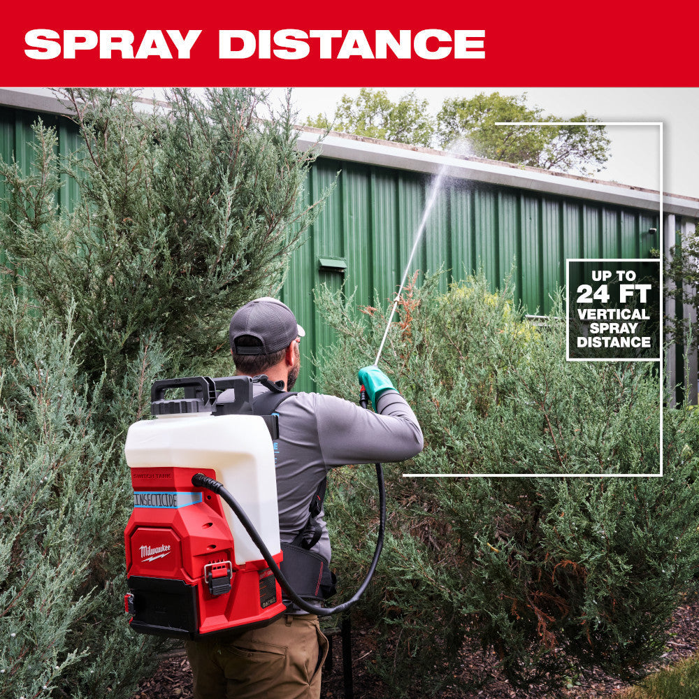 Milwaukee 3019-20PS M18 Cordless SWITCH TANK 4-Gallon Backpack Sprayer (Tool Only)