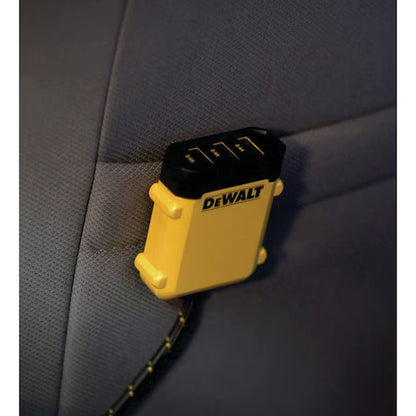 DeWalt 6' Reinforced 3-in-1 Cable for Lightning, USB-C and Micro-USB