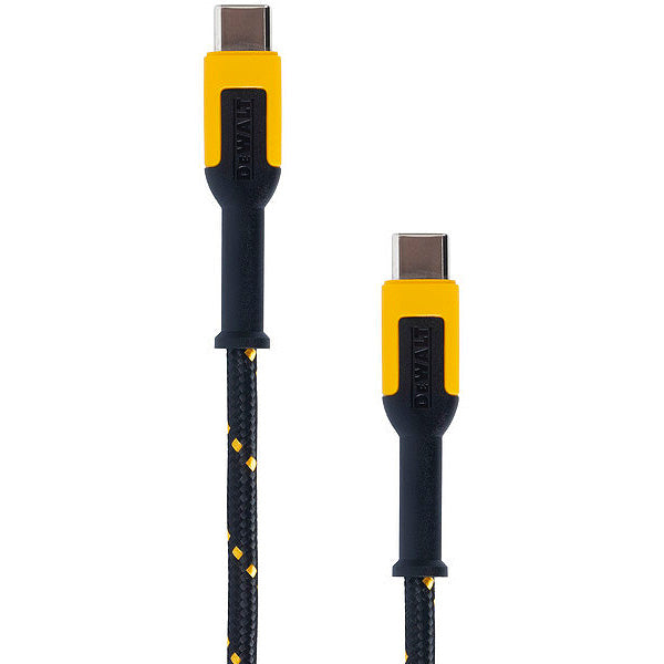 DeWalt 4' Reinforced Braided Cable for USB-C to USB-C