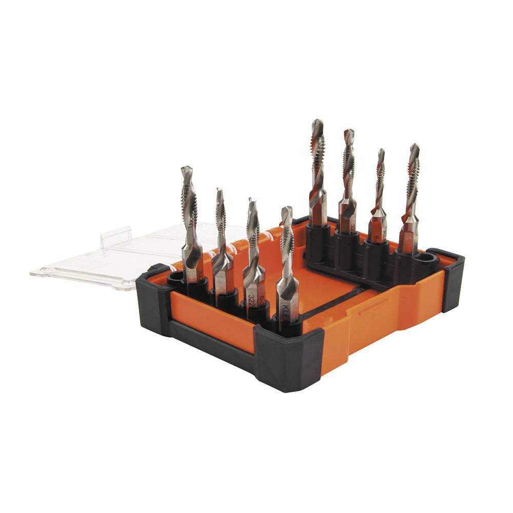 Klein Tools 32217 8pc Drill Tap Tool Kit
