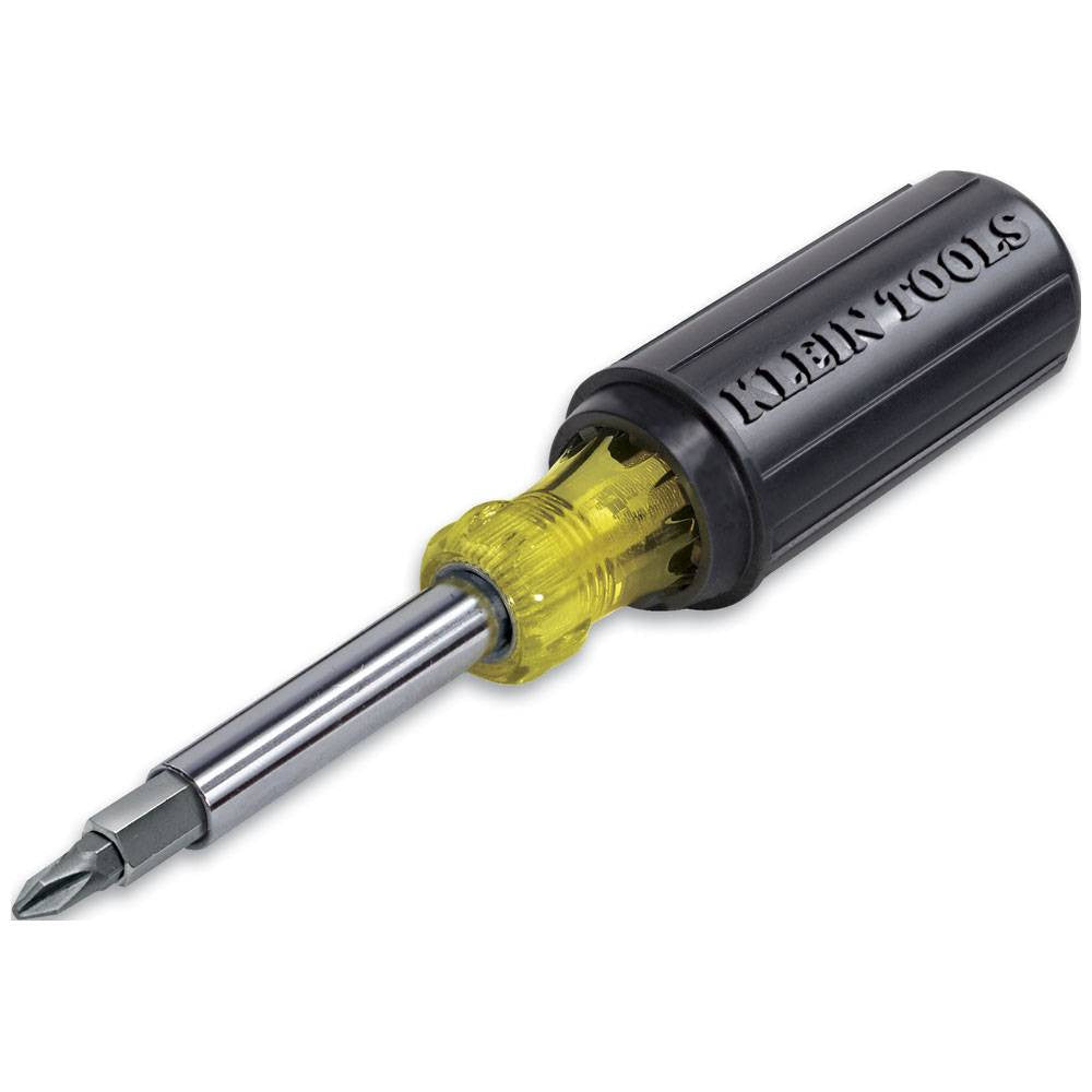 Klein Tools 32500 11-in-1 Multi-Bit Magnetic Screwdriver / Nut Driver