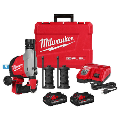 Milwaukee 3311-22 M18 FUEL Cordless Brushless Overhead 5/8 Inch SDS Plus Rotary Hammer with Integrated Dust Extraction Kit