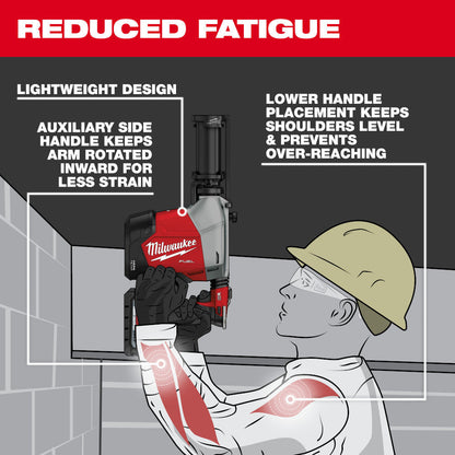 Milwaukee 3311-22 M18 FUEL Cordless Brushless Overhead 5/8 Inch SDS Plus Rotary Hammer with Integrated Dust Extraction Kit
