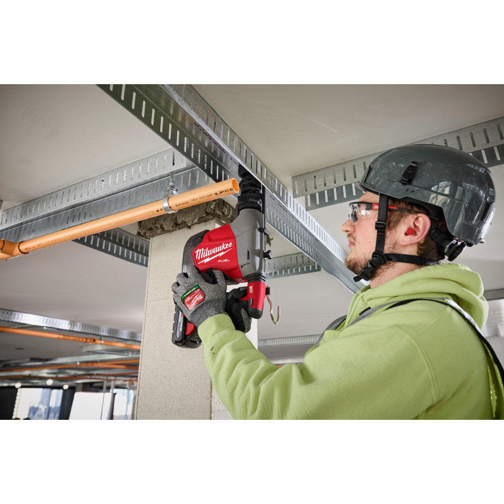 Milwaukee 3311-22 M18 FUEL Cordless Brushless Overhead 5/8 Inch SDS Plus Rotary Hammer with Integrated Dust Extraction Kit
