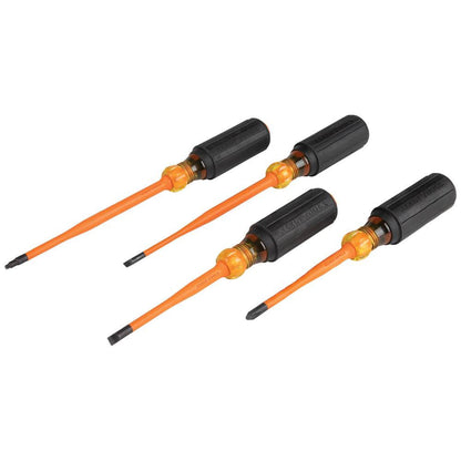 Klein Tools 33734INS 4pc Slim-Tip Insulated Screwdriver Set