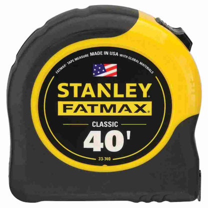 Stanley 33740L 1-1/4 inch x 40 feet FATMAX Classic SAE Tape Measure