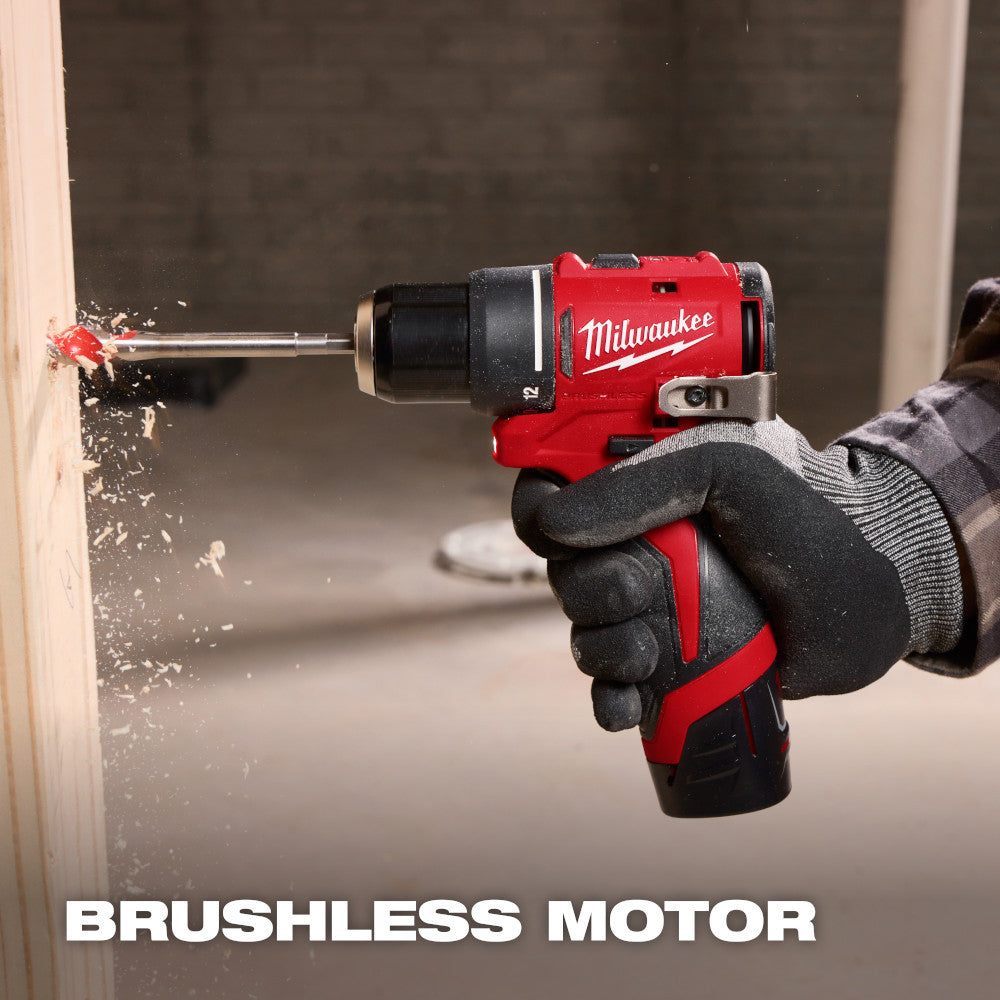 Milwaukee 3401-20 M12 FUEL Cordless Brushless Subcompact 3/8in Drill/Driver (Tool Only)