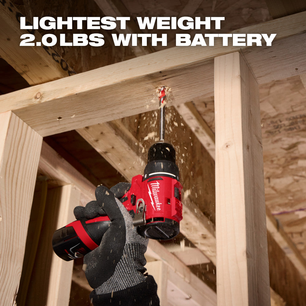 Milwaukee 3401-20 M12 FUEL Cordless Brushless Subcompact 3/8in Drill/Driver (Tool Only)